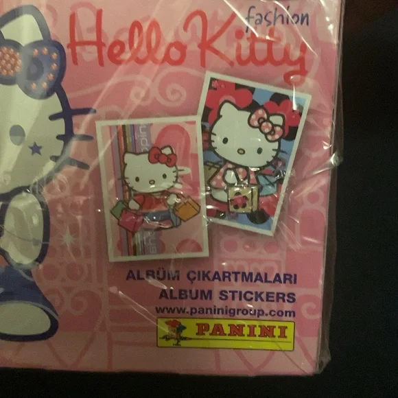 Hello Kitty Panini Stickers Sealed Box NWT